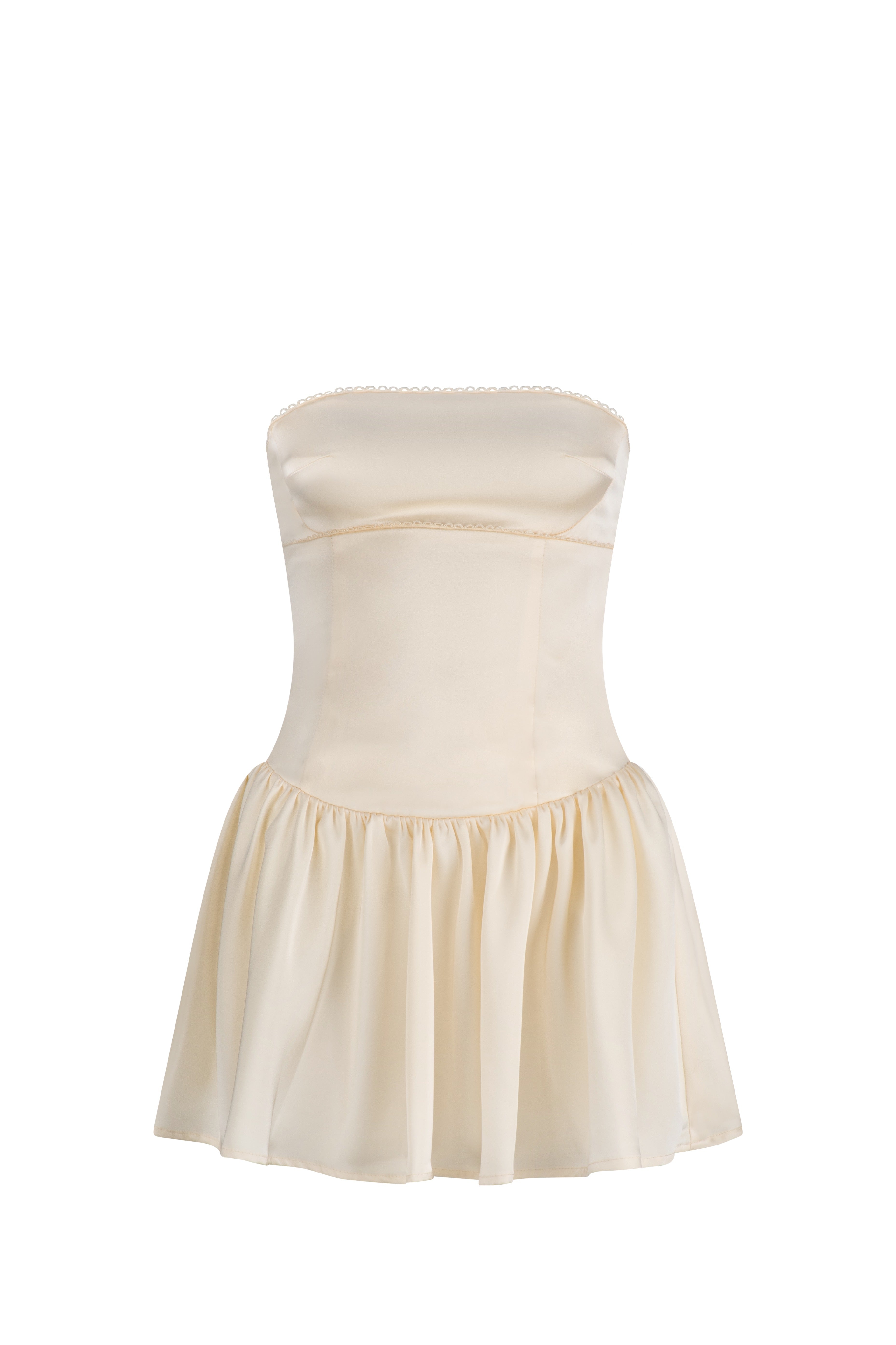 Franci Mini Dress | Creme