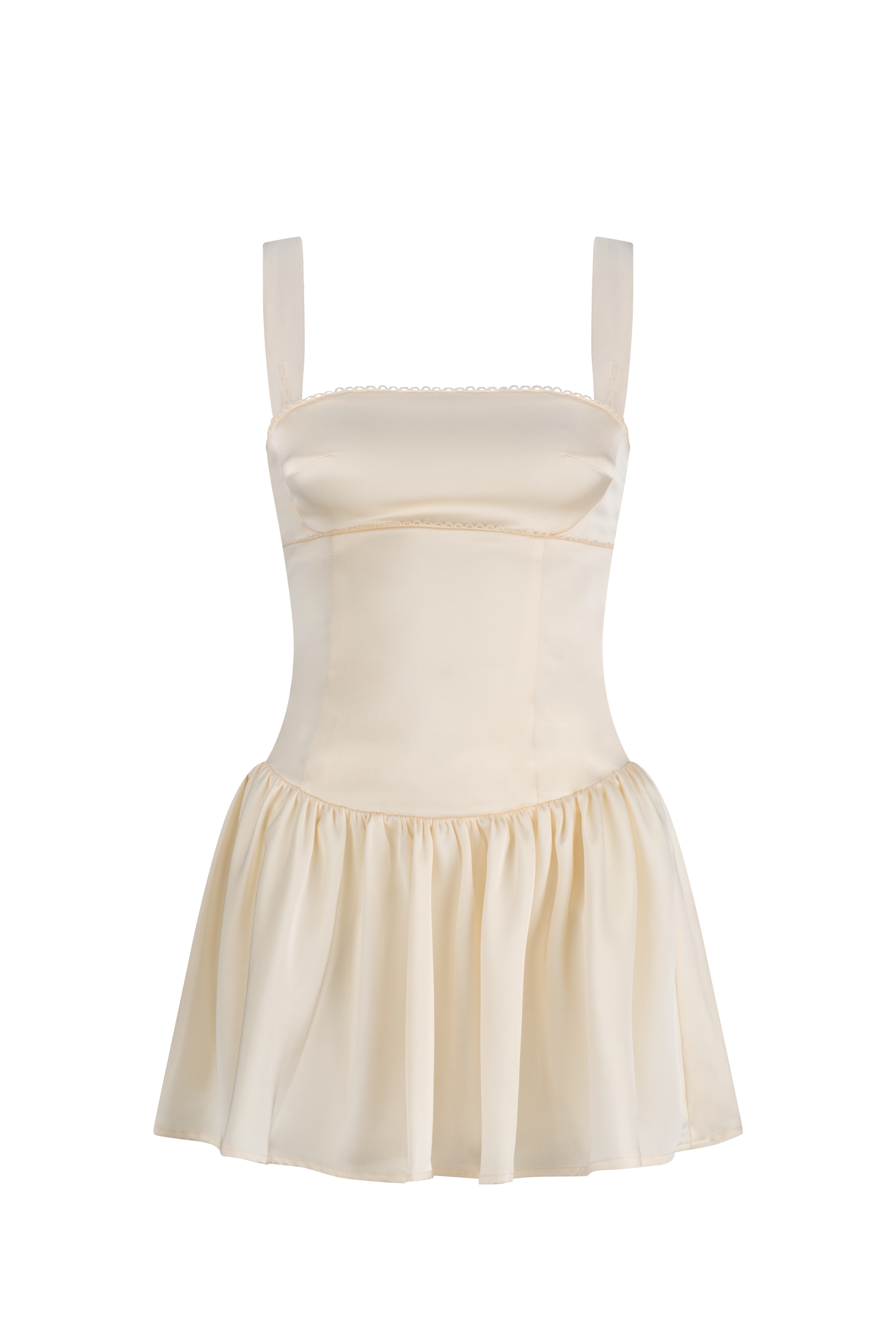 Franci Mini Dress | Creme