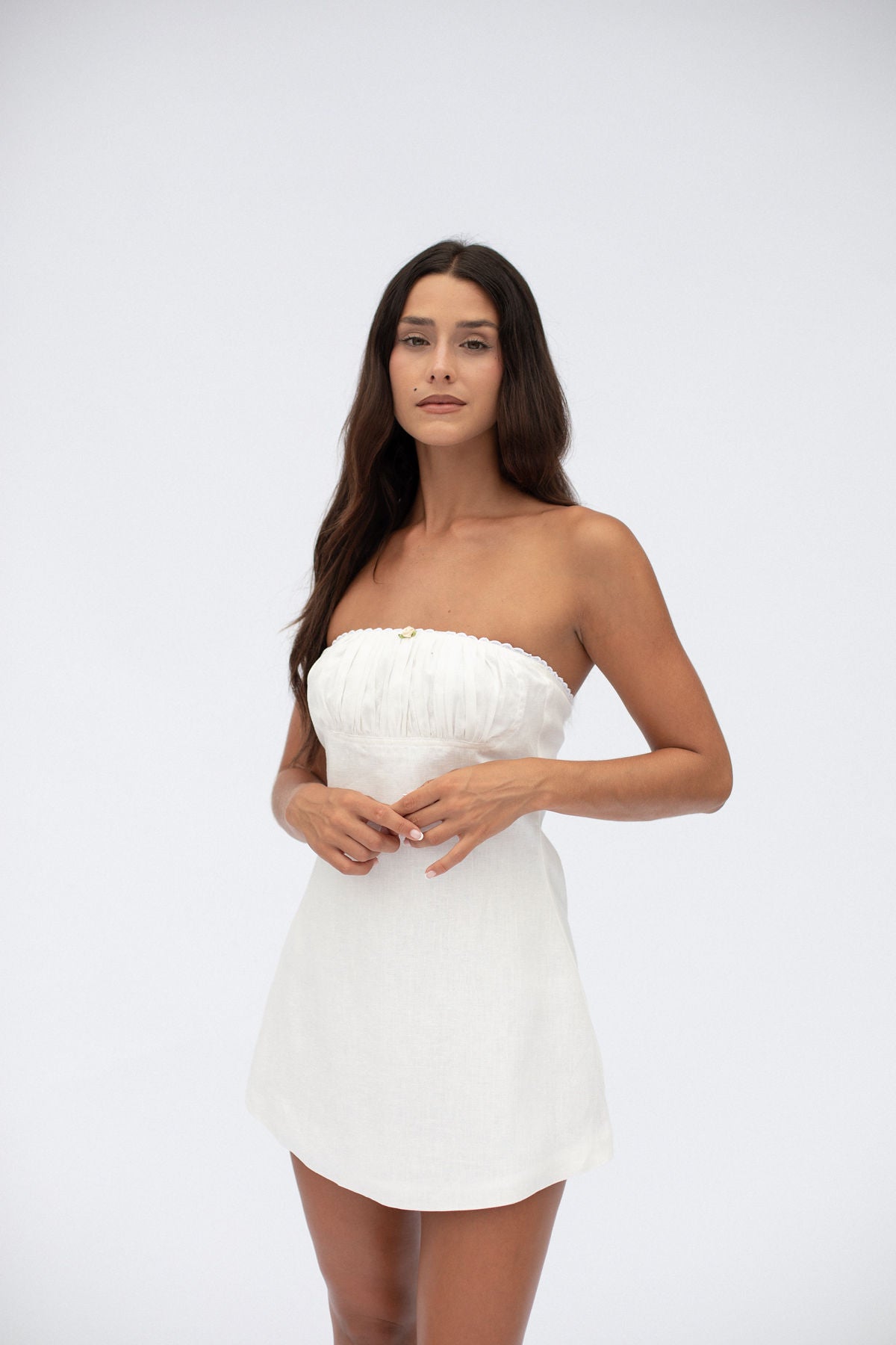 Honey Dress | White